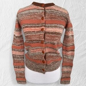 Sparrow striped cardigan cozy girl